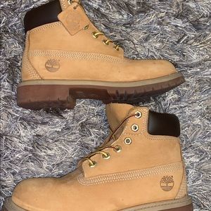6Inch Premium Youth Wheat Timberlands